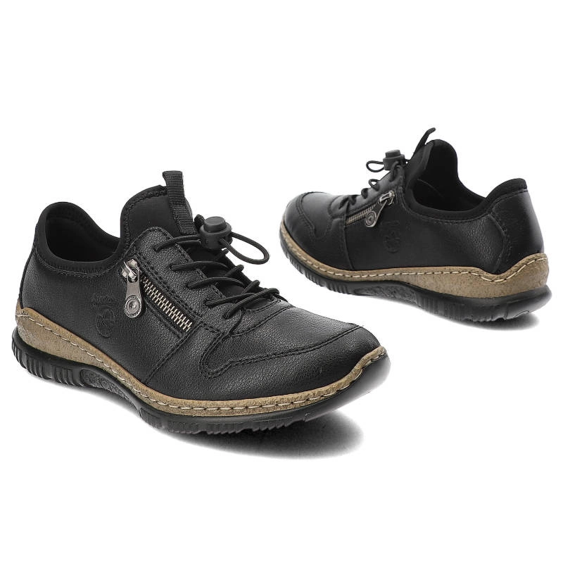 Poltopánky Rieker - N32G0-00 Black