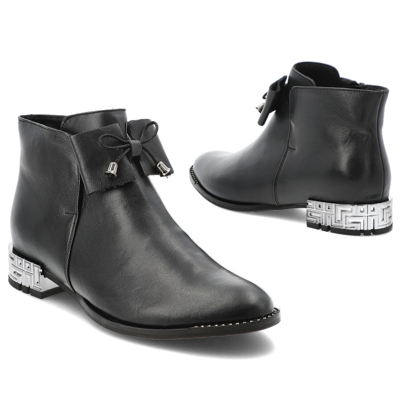 Členkové Topánky ARMODO - 1396 Czarny