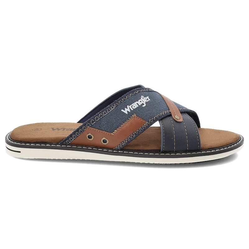 Šľapky WRANGLER - 20251046.29Y Dress Blues