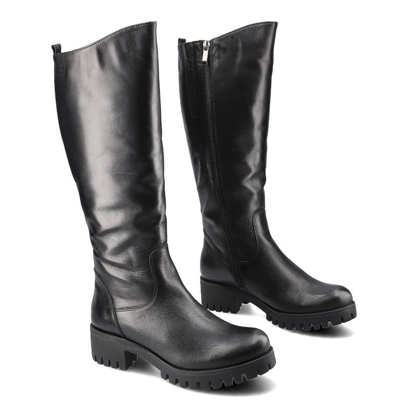 Čižmy Karino - 1917/076-M Czarny