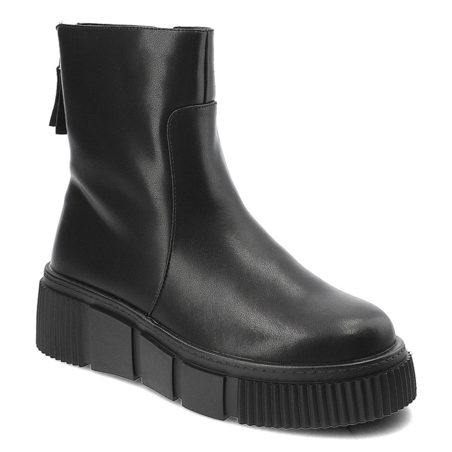 Členkové Topánky Cambell - 24-58307BK Czarny