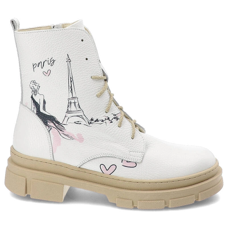 Členkové Topánky Armodo - 2706/Jolana Biały Gr/Paris