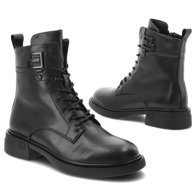 Šnúrovacie Členkové FILIPPO - DBT7361/25 Czarny