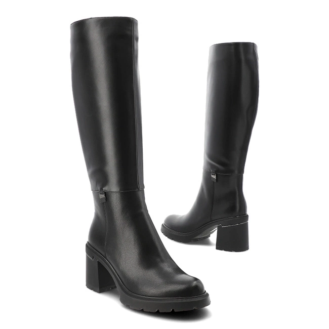 Čižmy CAMBELL - 25-52308BK Czarny