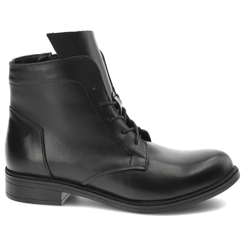 Šnúrovacie Členkové Topánky Armodo - 5-1686-002 Czarny Lico