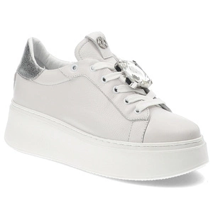 Tenisky Carinii - B9498_-I81-J28-000-F69 Biały