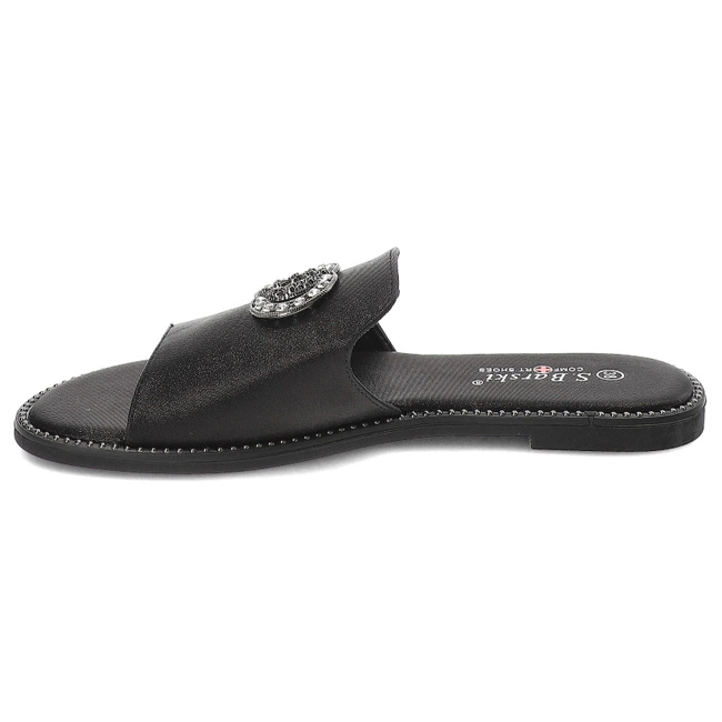 Šľapky S.Barski - KV27-050 Black