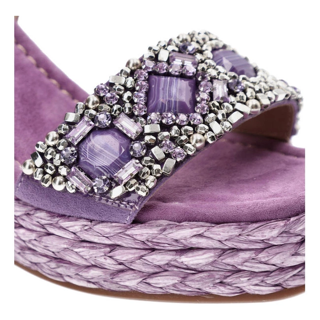 Sandále Alma en Pena - V23509 Suede Violet