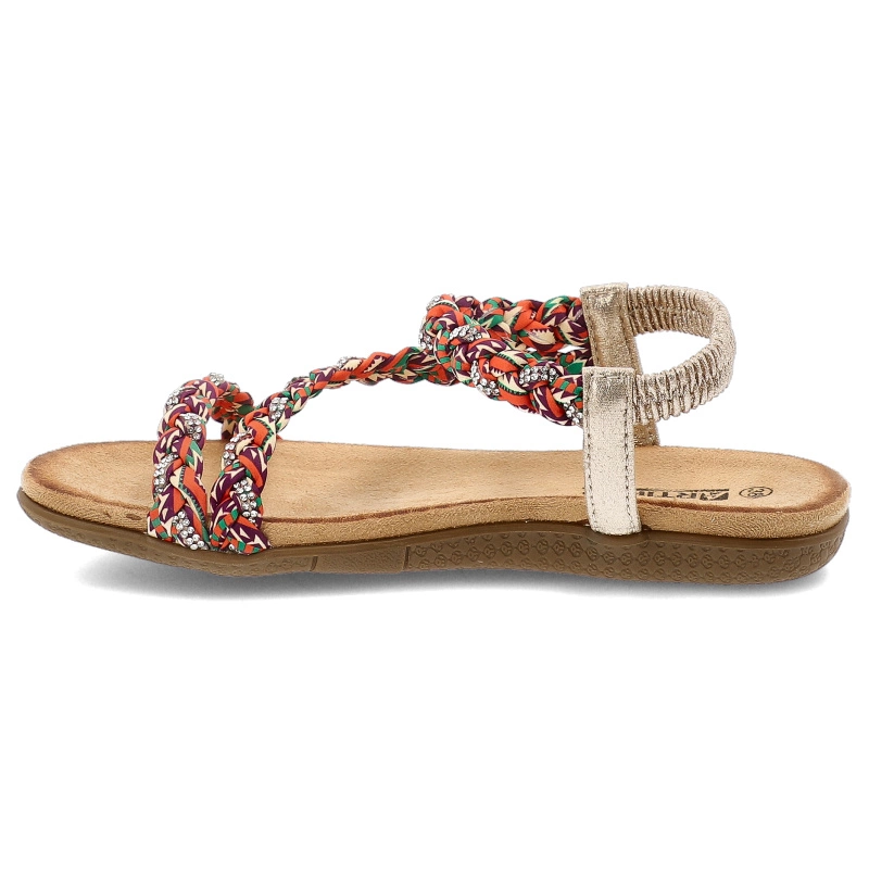 Sandále ARTIKER - 56C1272 Gold/Orange