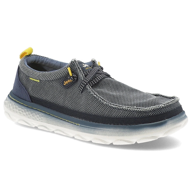Poltopánky JEEP - Kauai Wallabee Knit JM51042A 016 Navy