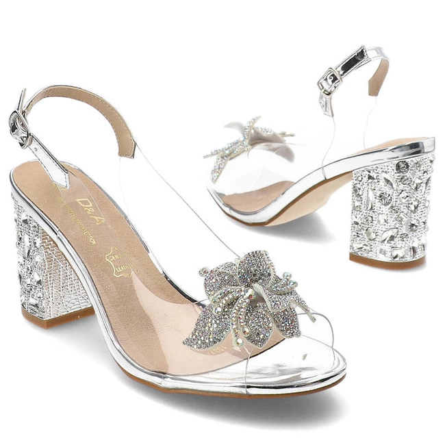 Sandále S.Barski - MR1037-18 Silver