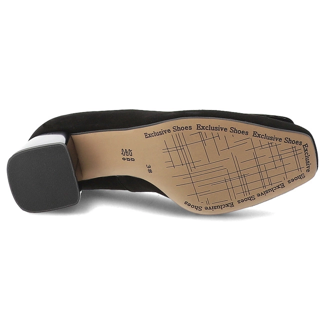 Lodičky ESPIRITO by DAREX - C-1245/2 Cz.Zamsz+Ozd