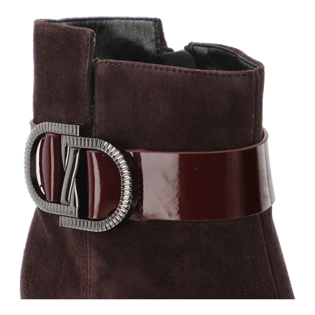 Členkové Topánky FILIPPO - DBT7183/25 BG Bordowy