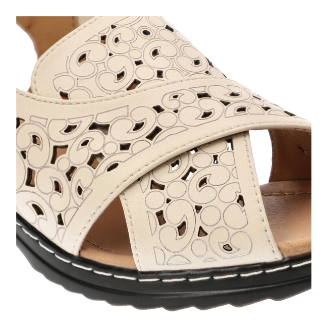 Sandále Vinceza - 66636 BE Beżowy