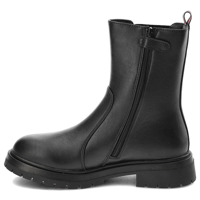 Členkové Topánky Tommy Hilfiger - T3A5-32378-1355999-Chelsea Boot Black 999
