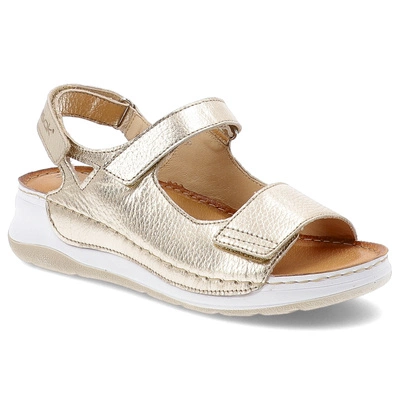 Sandále WASAK - 0765 Złoty Groszek