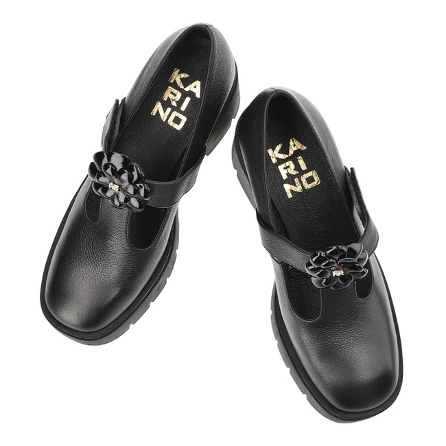 Poltopánky Karino - 5289/164-P Czarny/Lico