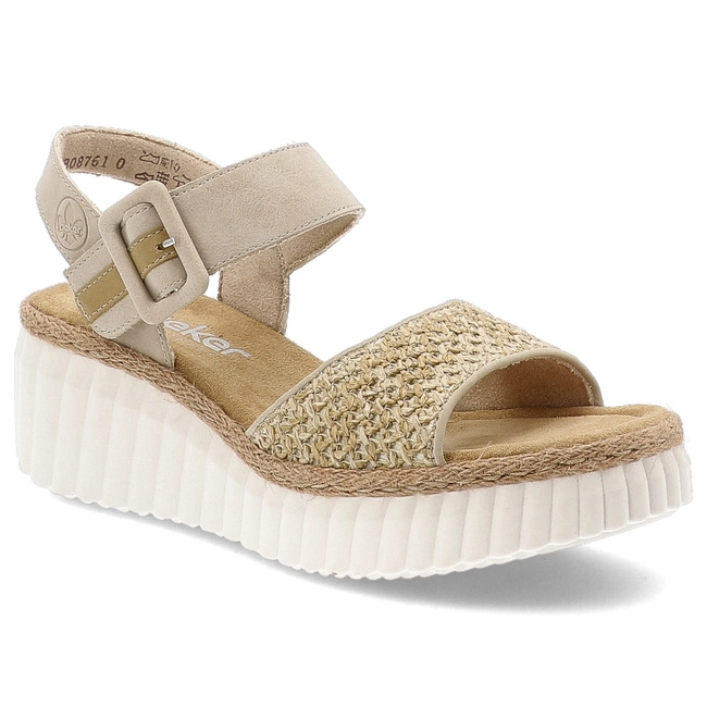 Sandále RIEKER - 69176-62 Beige
