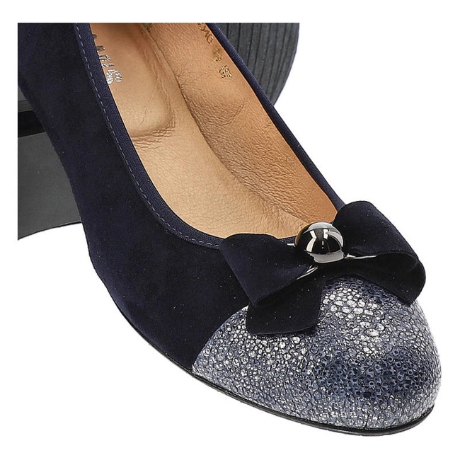 Poltopánky Gamis - 3040 W-11+Granat Zamsz