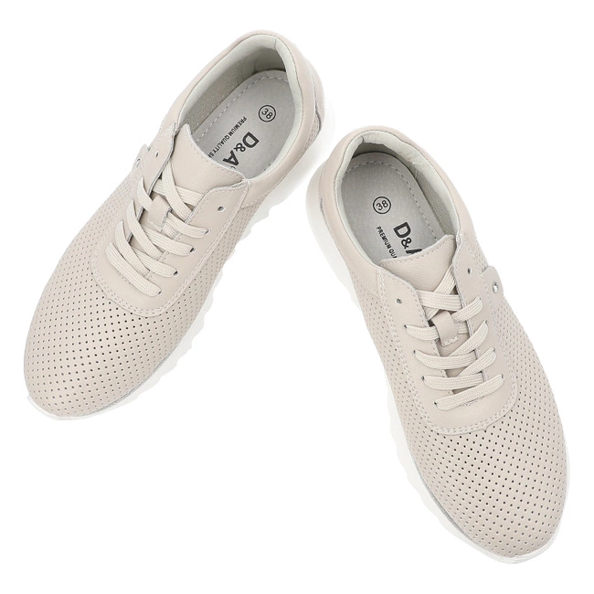 Tenisky S.BARSKI - LR51-629 Beige