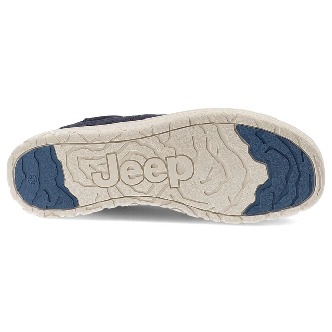 Poltopánky JEEP - Samoa Slip On Cvs JM51033A 017 DK.Navy