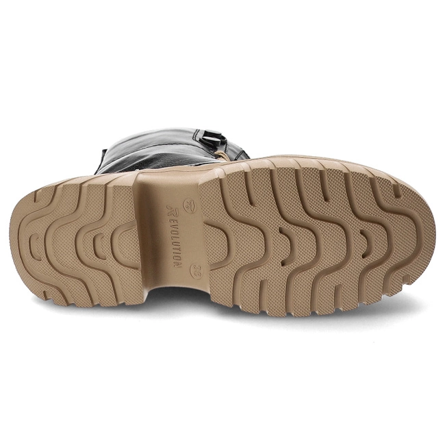 Členkové Topánky Rieker - W1870-00 Black