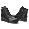 Šnúrovacie Členkové Topánky Pollonus - 5-1005-001 Czarny Lico