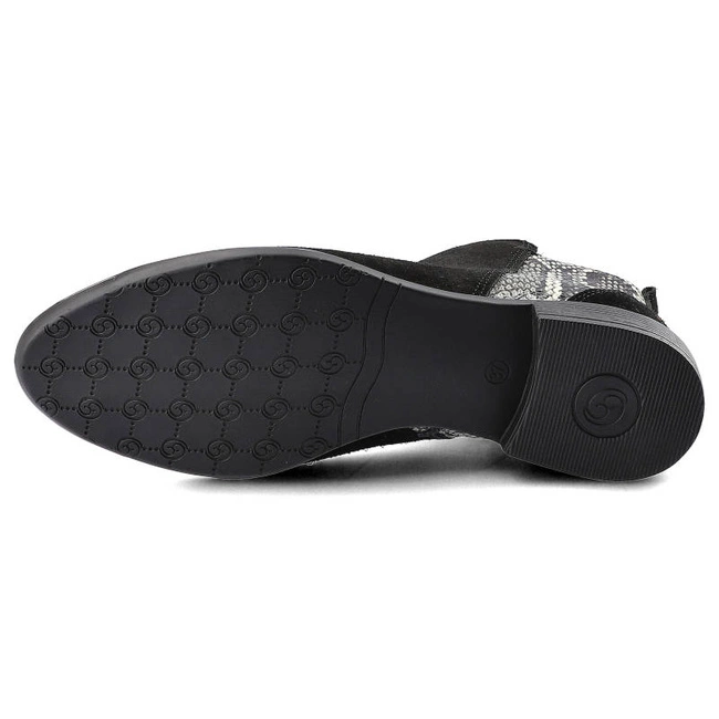 Členkové Topánky Carinii - B5679_-H20-P44-POL-507 Czarny