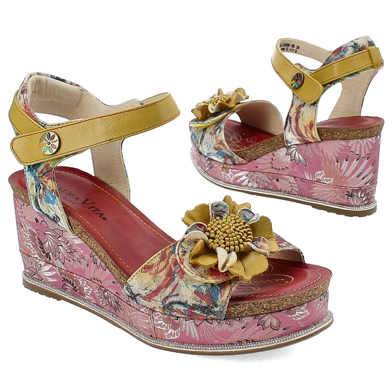 Sandále Laura Vita - Hacdeo 09 SL14598-9D Rose