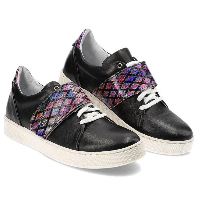 Tenisky Simen - 366A Sandro 04/Romb Tęczowy