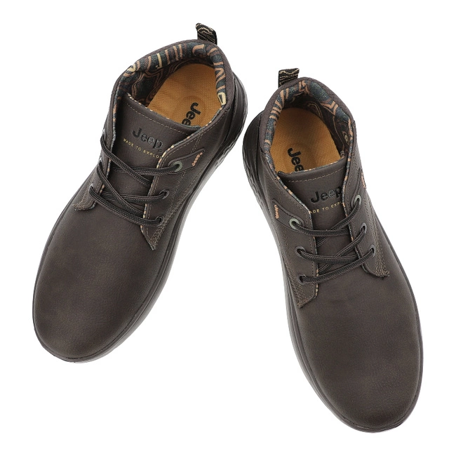 Členkové Topánky JEEP - Kobi Desert JM52122A 030 DK.Brown