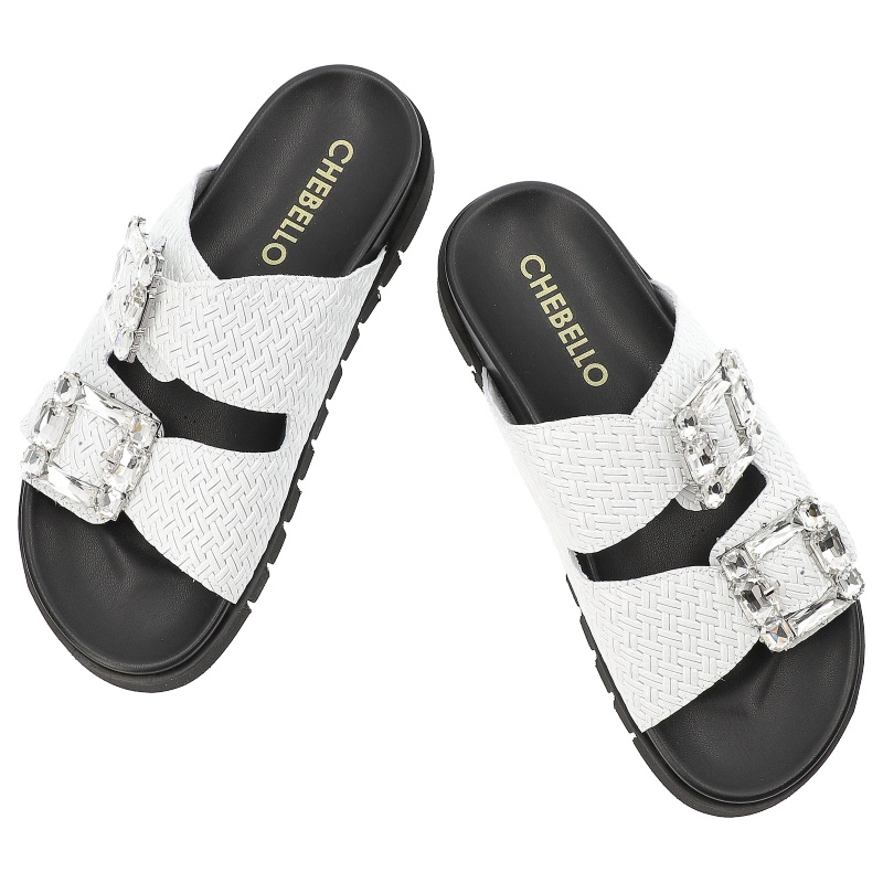 Šľapky CHEBELLO - 4688_-526-000-PSK-S390 Biały