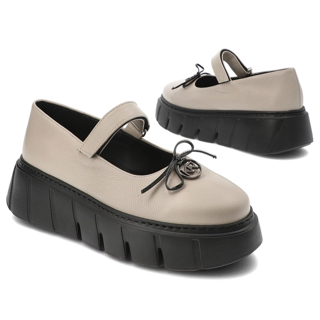 Poltopánky Karino - 5308/022-P Beż/Lico