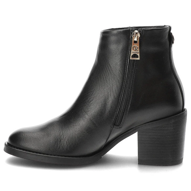 Členkové Topánky Carinii - B9206_-E50-000-000-D57 Czarny