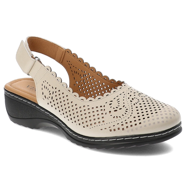 Sandále Vinceza - 66635 BE Beżowy