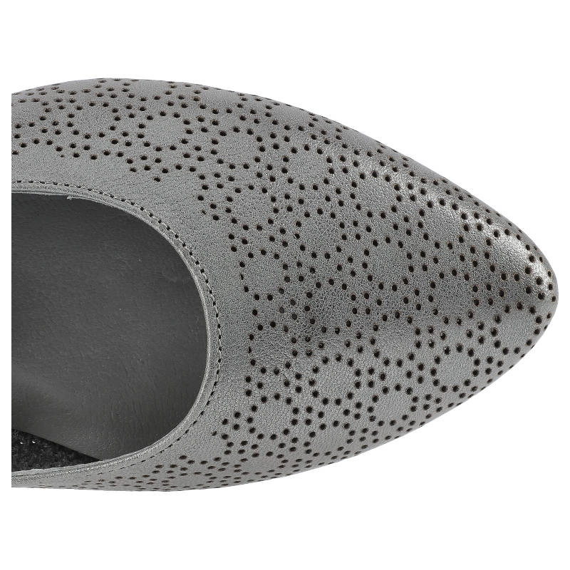 Baleríny Exquisite - 1179/2 Szary Grid