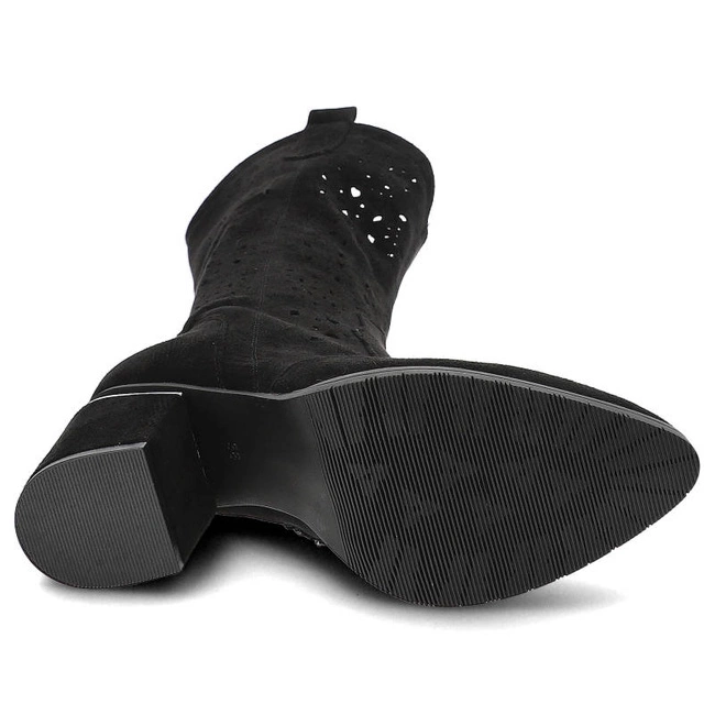 Čižmy S.Barski - HY38-28 Black