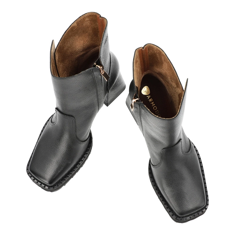 Členkové Topánky ARMODO - 1466 Czarny Rustic