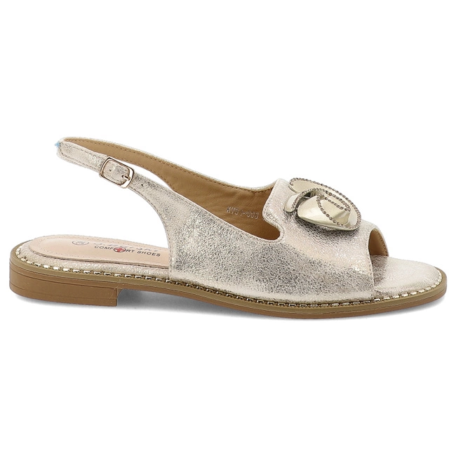 Sandále S.BARSKI - KV51-006 Lt.Gold