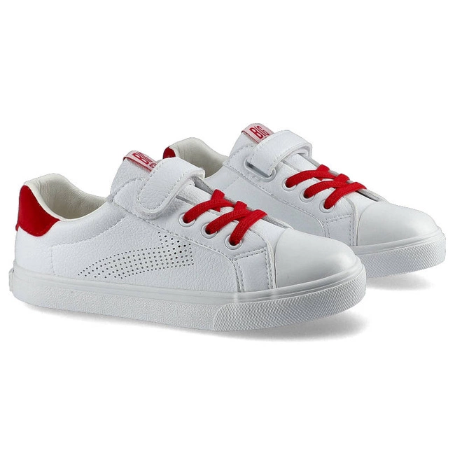 Plátenky Big Star - DD374106 Biały/Czerwony