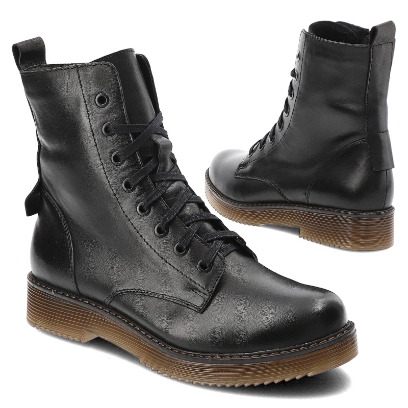 Členkové Topánky Armodo - 5-1690-002 Czarny Lico