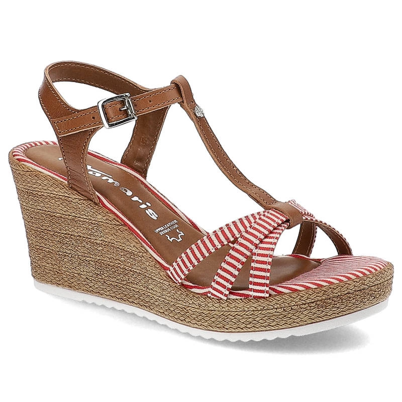 Sandále Tamaris - 1-28380-22 392 Cognac Comb