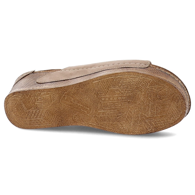 Šľapky ARMODO - 5-0766-040 Capucino+Rudy