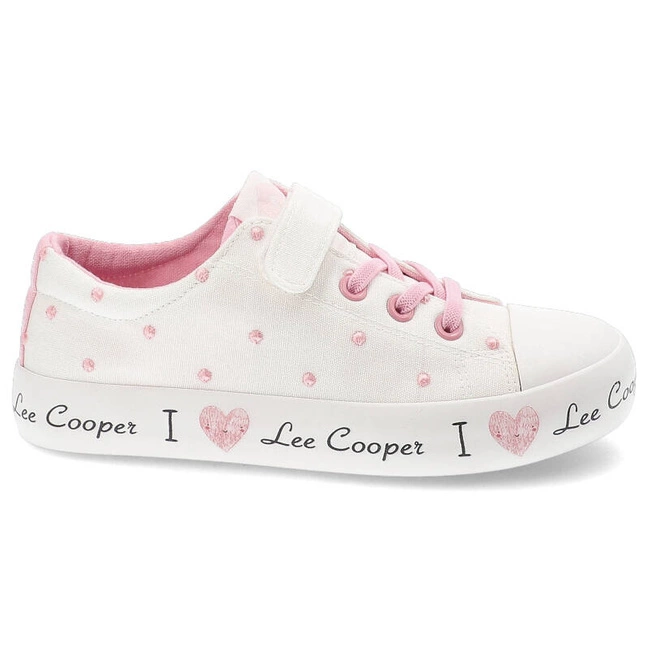 Plátenky Lee Cooper - LCW-24-02-2159K White