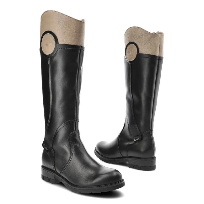 Čižmy Karino - 0914/076-M Czarny