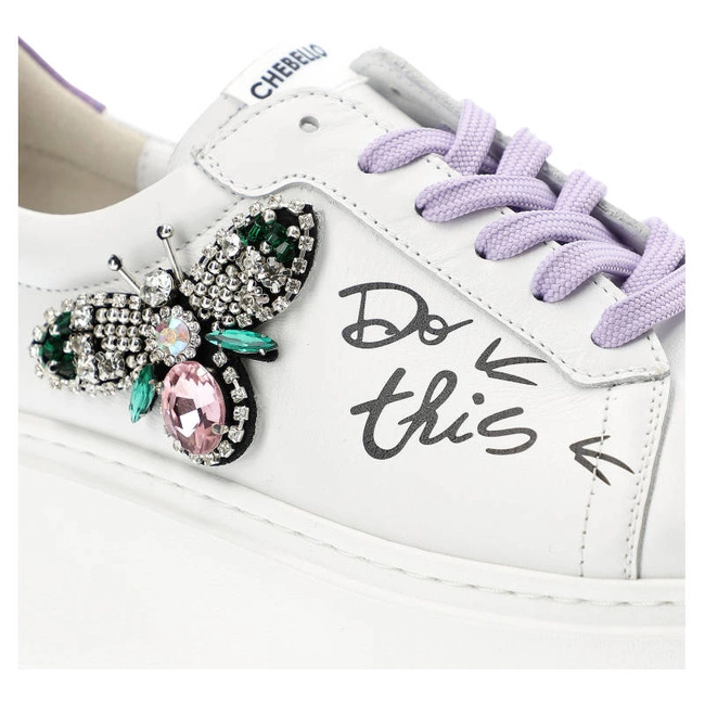 Tenisky Chebello - 3089_-059-434-PSK-S251 Biały