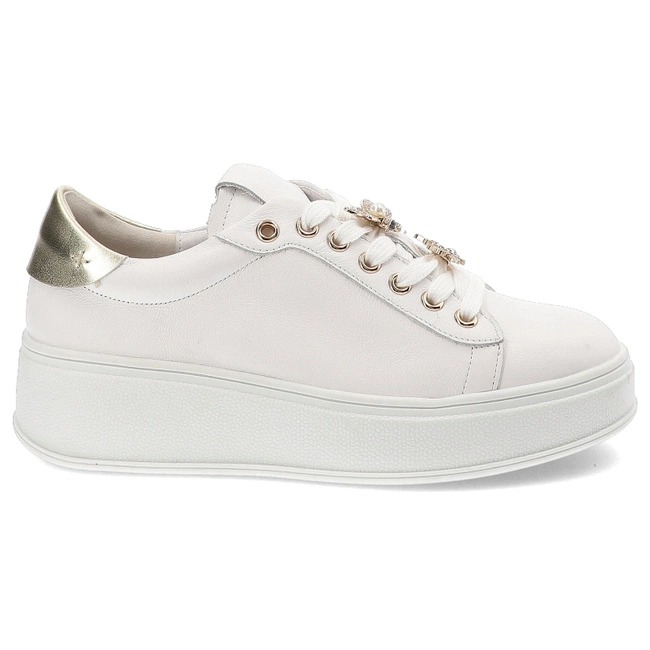 Tenisky S.Barski - SN67 White/Gold