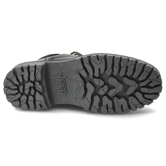 Turistické Topánky Jeep - JM42000A 062 Black
