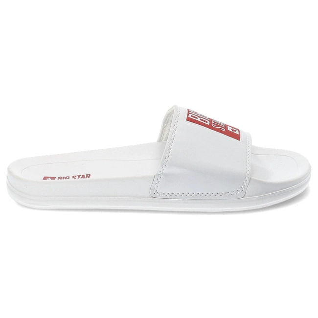 Šľapky Big Star - FF274A365 Biały