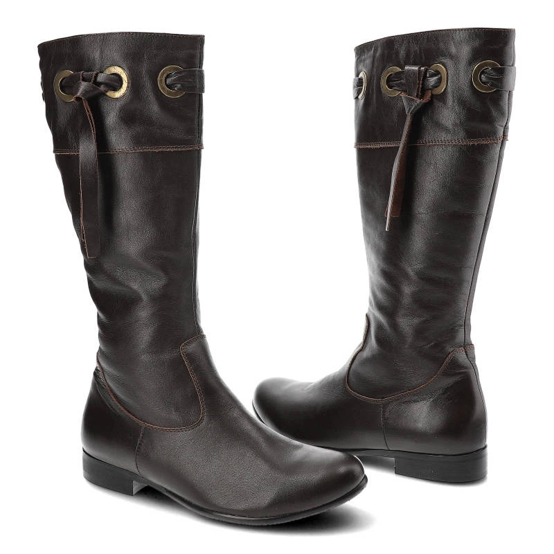 Čižmy Libero - 1060 Brąz Ciemny